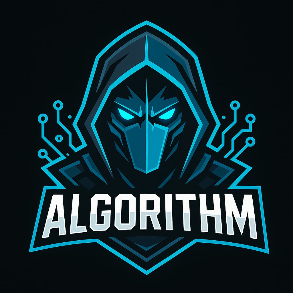 Algorithm - Custom esports logo created for Algorithm gaming channel