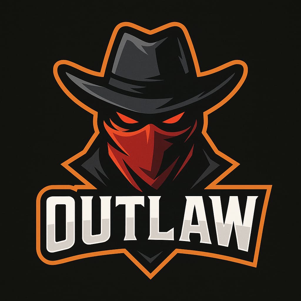 Outlaw - Custom esports logo created for Outlaw gaming channel